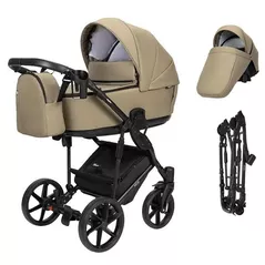 Детская коляска Angelina Carucior 2in1 Velio Donkey Brown VE-12