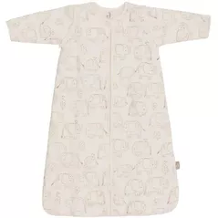 Haine pentru copii Jollein 016-541-68110 Sac de dormit cu maneci detasabile Elephant Tales, 90cm