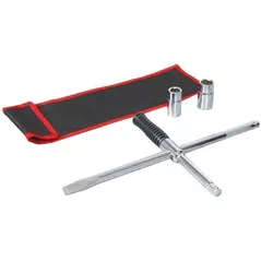 Ключ гаечный Torin TRX83378, баллонный разборный 1/2" с головками 17 и 19 мм