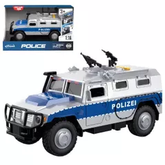 Машина Wenyi WY860B 1:16 Jeep de poliție cu inerție (lumini/sunete/uși mobile)