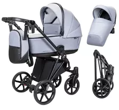 Сărucior pentru copii Angelina Carucior 2in1 Enigma Grey E-4