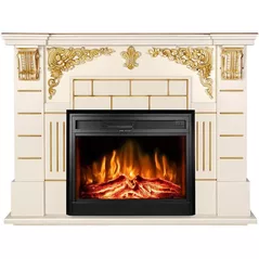 Камин электрический ArtFlame Imperial & Carmen, 1110x1450x380 mm, Fildeş
