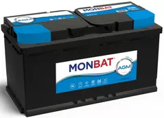 Автомобильный аккумулятор Monbat 6ST- 80 AGM START/STOP 840 A (310*175*190 mm)