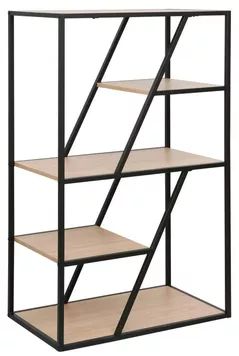 Raft de birou Deco Agis 65x40x110H Oak/Black