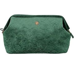 Geantă de toaletă/de cosmetice Pip Studio 51.274.175 Cooper Cosmetic Purse Extra Large Velvet Quiltey Days Green Green