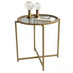 Журнальный столик Trendy S407K, Aur 50x50x50cm