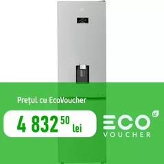 Frigider cu congelator jos Beko B5RCNA405HDM