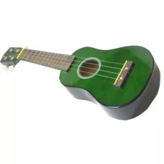 Гитара Flame UK 35 Ukulele Sopran Green
