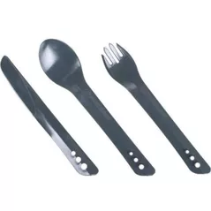 Tacămuri Lifeventure Set tacimuri Ellipse Cutlery Set Graphite (75013)