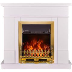 Камин электрический ArtFlame Rodos & Galileo gold, 1000x1034x300 mm, Alb