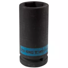 Набор головок, бит, насадок King Tony 643528M головка торцевая ударная глубокая 3/4" 28мм