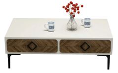 Журнальный столик Trendy Samba, Crema 105x34x60cm