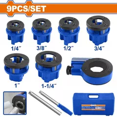 Set de unelte de mână Wadfow WJK1D61 Cap rezerva filetat tevi