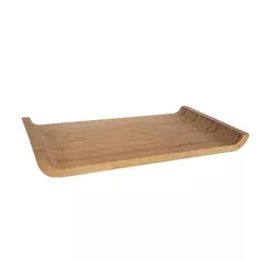 Tavă de bucătărie Bisk 08129 LAOS, tava din bambus 35x13cm