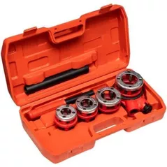Set de unelte de mână MPN 10271 Trusă de filetat tevi 4buc 1/2"+3/4"+1"+1"1/4 (MP-2414)