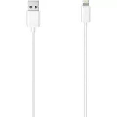 Cablu telefon mobil Hama 201800 Charging Cable, USB-A - Lightning, for iPhone/iPad, MFi, 1 m