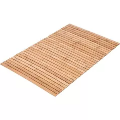 Covoraș de baie Bisk 07916 din bambus 50x80x0,7 cm