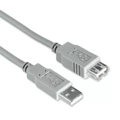 Кабель для IT Hama 30619 USB A Plug - USB A Socket, 1.8m, Bulk