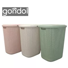 Корзина для белья miscellaneous Gondol Plastik G654 57l