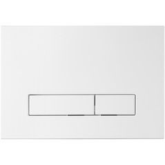 Кнопка смыва Nomi 097-HD пластик Белый глянец