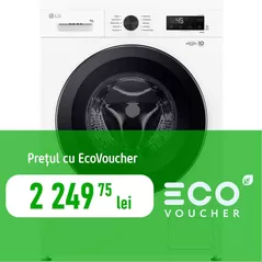 Mașină de spălat frontală LG F4X1009NWK