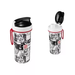 Бутылочка для воды Бытпласт 56900 Smeshariki 0.4L, plastic, bucla