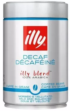Cafea illy 7646 Espresso CLASSICO DECOF 250g (boabe)