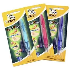 Письменные принадлежности BIC 42379 Ручка перьевая Easy Clic+ сменный картридж, синяя