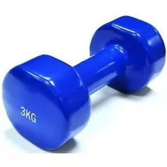 Ganteră Arena A80371 гантели А803 металл в ПВХ, 3kg