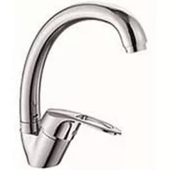 Bateria bucătărie Rossa 49108 MPN4129 cu pipa "F" crom, Lina