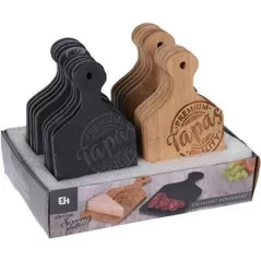 Поднос/столик кухонный Excellent Houseware 42759 сервировочный 20x11cm Доска с ручкой, 2 цвета