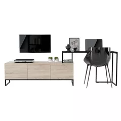 Set mobilă living Indart Livingul Light 02 (245x42x75)