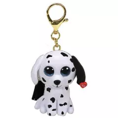 Мягкая игрушка TY TY25069 FETCH white dog, 6.5 cm