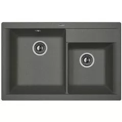 Chiuvetă bucătărie Florentina Kassi 780 Negru