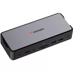 Переходник для IT Verbatim VER_32174, CDS-15SSD, 15-in-1 USB-C Pro Docking Station