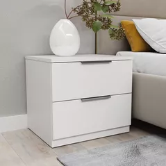 Noptieră Bayro Murano 550x500x450 белый мат