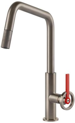 Смеситель кухонный Gessi 60203-149 Officine V Finox Brushed Nickel