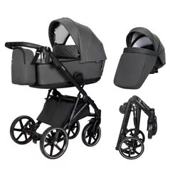 Детская коляска Angelina Carucior 2in1 Velio Lux Graphite Grey VL-33