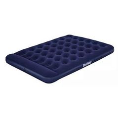 Saltea gonflabilă Bestway 67226 Air Mattress Queen Built-in Foot Pump 203x152x28cm