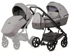 Детская коляска Tutis 2in1 VIVA5+ 2/1 Warm Grey 068 (1452068)
