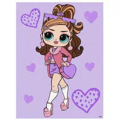 Картина по номерам Ideyka (KHO6284) L.O.L. Surprise! Tweens Fancy Gurl, 30х40