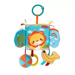 Игрушка-подвеска Infantino 306588 Peek&Seek Sensory Discovery Cube
