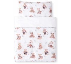 Lenjerie de pat pentru copii Veres VR 153.1.52 Медведи цирковые (90x110/40x60) (3ед.)