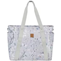 Geantă pentru mama Kikka Boo 31108020100 Geanta pentru mame Florence Dreamy Fields Grey