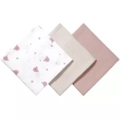 Аксессуар для пеленания BabyOno 0828/03 Paturi de infasat din muselina cu suprafata ondulata 3 buc.