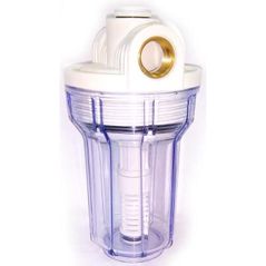 Cartuș filtre de tip-curgere Ecotech Колба H5" FH066 (3х1/2") под полифосфат прозрачная
