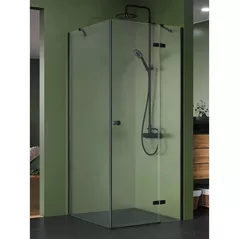 Cabină de duș New Trendy Kalibra Black Rectangular 120x80x195 K-4997 6mm Active Shield