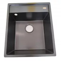 Chiuvetă bucătărie Backer AMANDA 520*440 Black