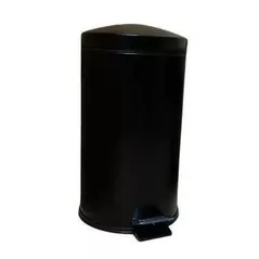 Урна для мусора Hydro S Tip 1 din oțel cu pedală, negru 12l 0430057