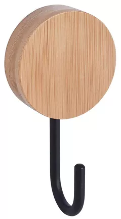 Cârlig baie Bisk 08117 UMBRA PLUS, bambus